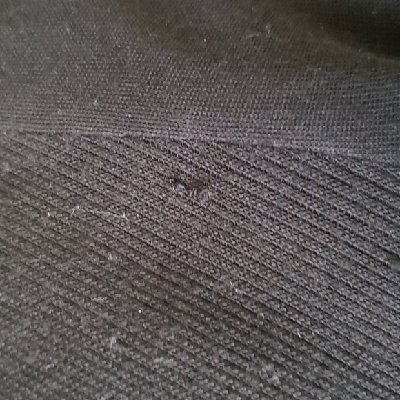 7 For All Mankind Oversized Modal and Silk Lightweight V-neck Sweater, Size XS - Picture 6 of 11